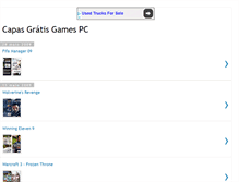 Tablet Screenshot of capasgratisgamespc.blogspot.com