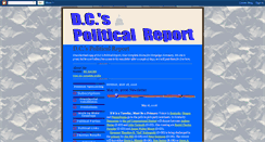 Desktop Screenshot of dcpoliticalreport.blogspot.com