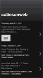 Mobile Screenshot of cutiesonweb.blogspot.com
