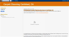 Desktop Screenshot of carpetcleanerscarlsbad.blogspot.com