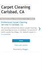 Mobile Screenshot of carpetcleanerscarlsbad.blogspot.com