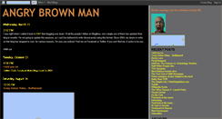 Desktop Screenshot of angrybrownman.blogspot.com