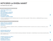 Tablet Screenshot of noticieroslariviera.blogspot.com