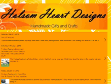 Tablet Screenshot of holsomheartdesigns.blogspot.com