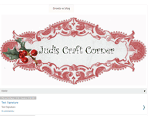 Tablet Screenshot of judiscraftcorner.blogspot.com