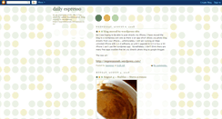 Desktop Screenshot of dailyespresso.blogspot.com