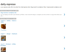 Tablet Screenshot of dailyespresso.blogspot.com