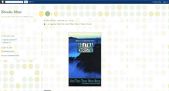 Desktop Screenshot of ebooksmine.blogspot.com