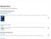 Tablet Screenshot of ebooksmine.blogspot.com