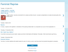 Tablet Screenshot of feminist-reprise.blogspot.com