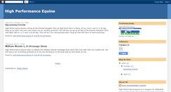 Desktop Screenshot of hpequine.blogspot.com
