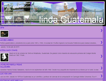 Tablet Screenshot of bioguatemaltecos.blogspot.com