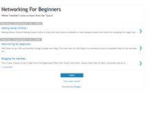 Tablet Screenshot of beginnersnetwork.blogspot.com
