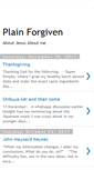 Mobile Screenshot of plainforgiven.blogspot.com