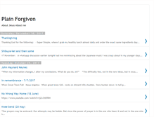 Tablet Screenshot of plainforgiven.blogspot.com