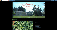 Desktop Screenshot of annabessacookfarm.blogspot.com