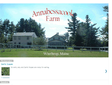 Tablet Screenshot of annabessacookfarm.blogspot.com