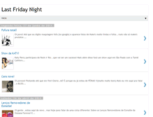 Tablet Screenshot of lastfridaysnight.blogspot.com