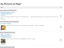 Tablet Screenshot of mypicturesonpaper.blogspot.com