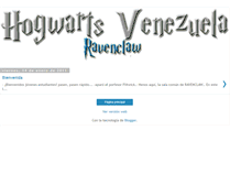 Tablet Screenshot of hogwarts-venezuela-ravenclaw.blogspot.com