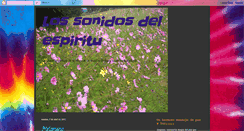 Desktop Screenshot of lossonidosdelespiritu.blogspot.com