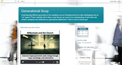 Desktop Screenshot of generationalsoup.blogspot.com