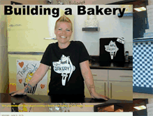 Tablet Screenshot of buildingabakery.blogspot.com