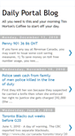 Mobile Screenshot of dailyportal.blogspot.com