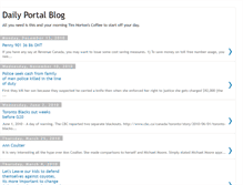 Tablet Screenshot of dailyportal.blogspot.com