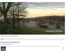 Tablet Screenshot of carolina22nstitches.blogspot.com