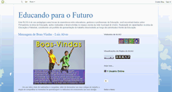 Desktop Screenshot of professorrodrigoeducandoparaofuturo.blogspot.com
