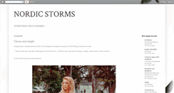 Desktop Screenshot of nordicstorms.blogspot.com