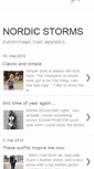 Mobile Screenshot of nordicstorms.blogspot.com