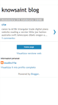 Mobile Screenshot of knowsaint.blogspot.com