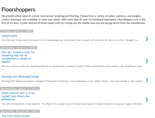 Tablet Screenshot of floorshoppers.blogspot.com