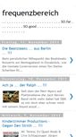 Mobile Screenshot of frequenzbereich.blogspot.com
