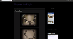 Desktop Screenshot of elegance-raysa.blogspot.com