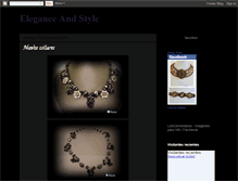 Tablet Screenshot of elegance-raysa.blogspot.com