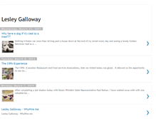 Tablet Screenshot of lesleygalloway.blogspot.com