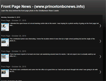 Tablet Screenshot of myfrontpagenews.blogspot.com