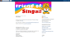 Desktop Screenshot of friendofsinga09.blogspot.com