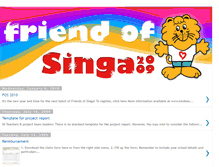 Tablet Screenshot of friendofsinga09.blogspot.com