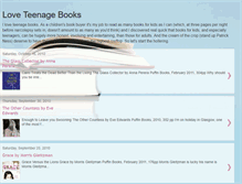 Tablet Screenshot of loveteenagebooks.blogspot.com