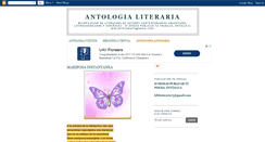 Desktop Screenshot of antologialiterariaactual.blogspot.com