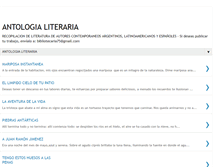 Tablet Screenshot of antologialiterariaactual.blogspot.com