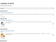 Tablet Screenshot of catatankecil-sikecil.blogspot.com