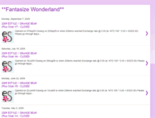 Tablet Screenshot of fantasizewonderland.blogspot.com