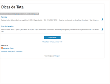 Tablet Screenshot of dicasdatarcila.blogspot.com
