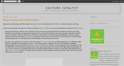 Desktop Screenshot of culturecatalyst.blogspot.com