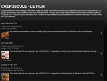 Tablet Screenshot of crepusculefilm.blogspot.com